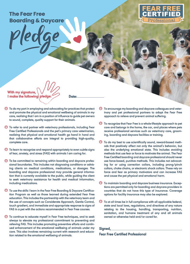 Boarding-Pledge | Fear Free Pets Boarding-Pledge | Fear Free Pets